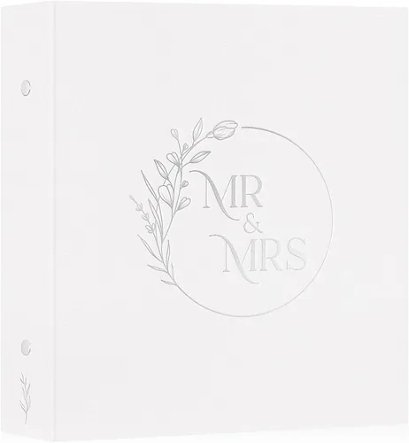 Miniatura 15 de Lanpn Álbum de fotos de boda de 4 x 6 pulgadas, 2 paquetes, cada paquete tiene capacidad para 50 imágenes, mini álbumes de fotos de boda