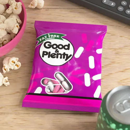 Miniatura 5 de Good & Plenty Regaliz sin grasa, bolsa de caramelos, 7 onzas