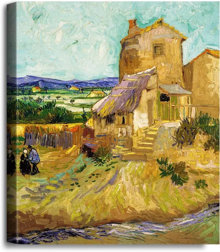 Miniatura 23 de A&T ARTWORK Noche estrellada sobre el Ródano de Vincent Van Gogh. Tamaño del marco: 36 x 30 pulgadas, tamaño de la imagen: 30 x 24 pulgadas