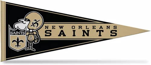Miniatura 24 de Rico Industries NFL FootballRetro 12" x 30" Felt Wall Décor Pennant - Great for Home/Bed Room/Man Cave Décor