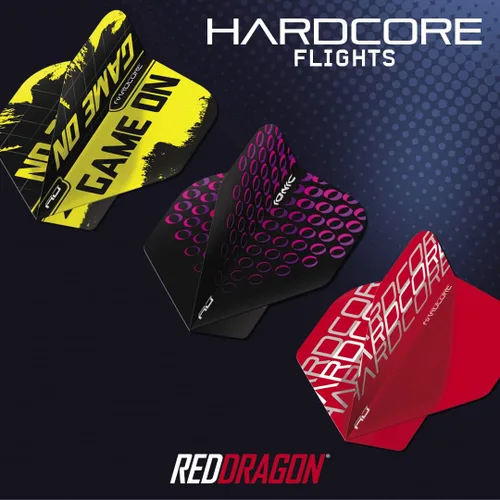 Miniatura 4 de RED DRAGON Hardcore Radical Dart Vuelos - 4 juegos por paquete (12 vuelos de dardos en total)