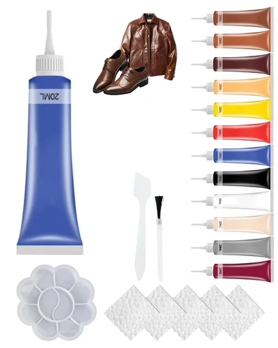 Miniatura 14 de Gel de reparación de cuero avanzado 2026, kit de reparación de cuero para asiento de automóvil, kit de reparación profesional de cuero para asiento