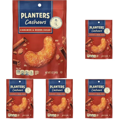 Miniatura 12 de PLANTERS Almendras de Cashew con Romero y Sal Marina - Paquetes de Snack de Mezcla de Frutos Secos - Snack con Romero y Sal Marina, Mezcla de Frutos