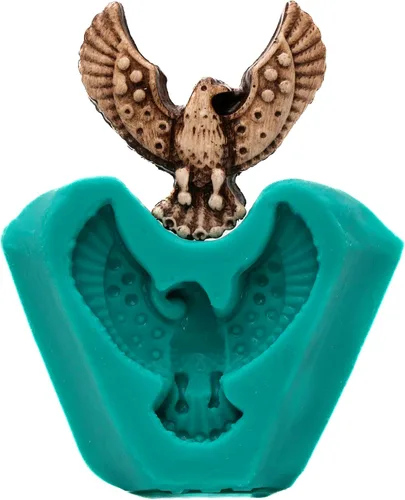 Miniatura 7 de Eagle - Molde de silicona para alimentos, fondant, chocolate, caramelo, resina, polímero de arcilla