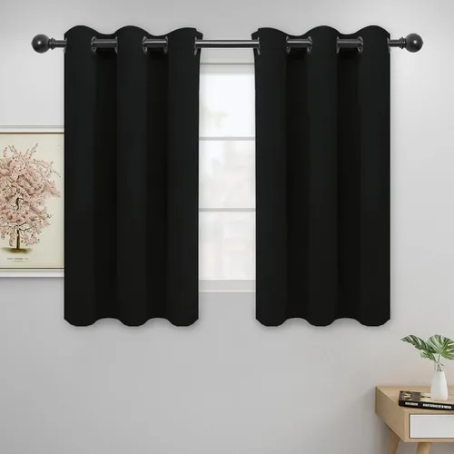 Miniatura 11 de Easy-Going - Cortinas opacas para dormitorio, aislamiento térmico sólido con ojales, cortinas de ventana para reducción de ruido, cortinas