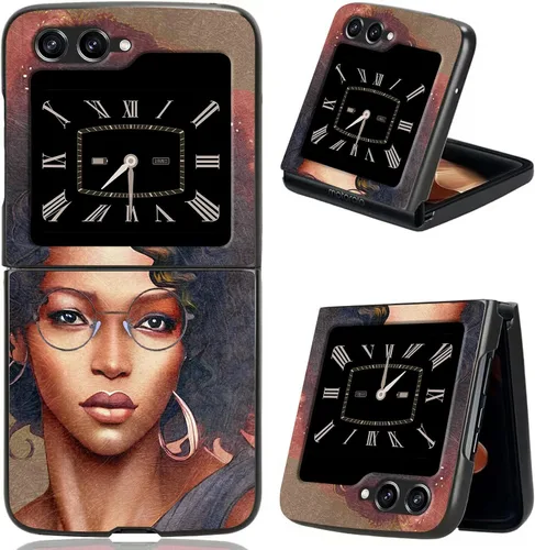 Miniatura 18 de Rossy Funda para teléfono Samsung Galaxy Z Flip 5 para Samsung Z Flip 5 5G (2023) con versículo de la Biblia 1-37, patrón cristiano para mujeres