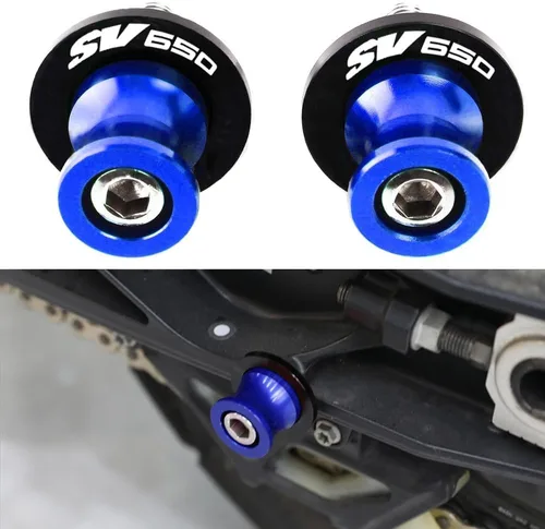 Miniatura 10 de Juego de extremos de agarre para manillar de motocicleta de 0.866 in 7/8 pulgadas para S.uzuki SV650 SV 650 SV650X SV650S 2000-2024 V-Strom 650 1000