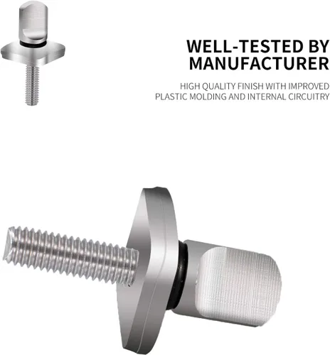 Miniatura 5 de Tornillo de aleta de acero inoxidable 316, sin herramienta, compatible con longboard y S-UP accesorios de surf, paquete de 2