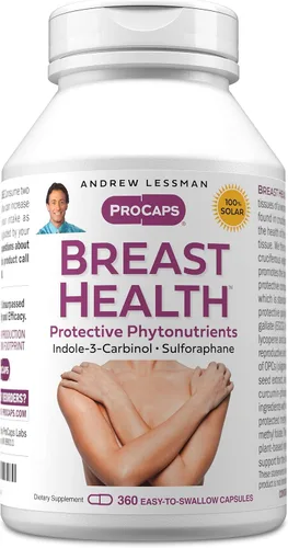 Miniatura 9 de ANDREW LESSMAN Breast Health 30 cápsulas – Proporciona compuestos protectores para el apoyo natural del delicado tejido del pecho