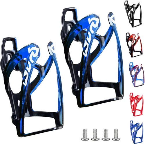 Miniatura 10 de Suruid Portabotellas de agua para bicicleta, ultraligero, soporte universal para botellas de bicicleta, ciclismo, MTB, bicicletas
