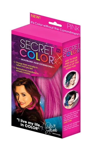 Miniatura 2 de Extensiones de cabello Secret Color, color azul