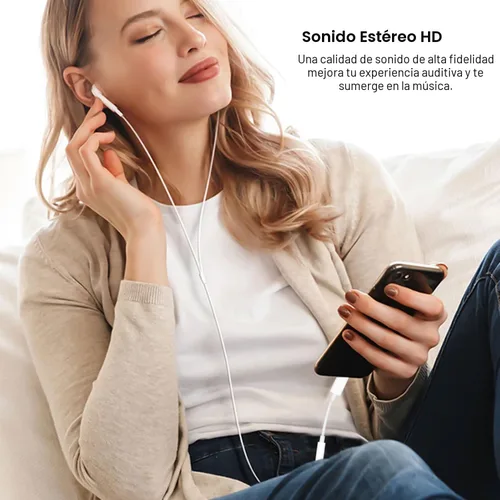 Miniatura 5 de Adaptador USB C a conector de auriculares de 0.138 in para iPhone 16/16 Pro/15/15 Pro/Pro Max/Plus, cable auxiliar tipo C compatible con iPad