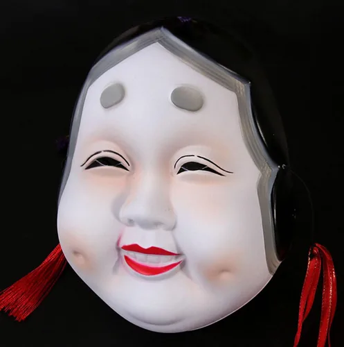 Miniatura 4 de Gmasking Prajna Hannya - Máscara japonesa de Noh Cosplay para adultos, fiesta de disfraces de Halloween