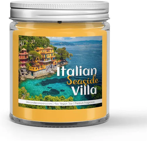 Miniatura 5 de Cera italiana para el corazón se derrite (paquete de 4) Aceite de oliva de orégano y soja perfumada de pan