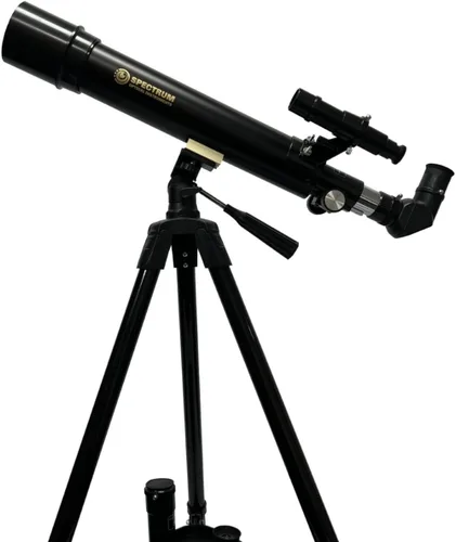 Miniatura 9 de Telescopio SpectrumOI para niños y adultos, regalo de astronomía, refractor de apertura de 2.362 in con bolsa de transporte y soporte para teléfono