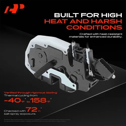 Miniatura 4 de A-Premium Actuador de Cerradura de Pestillo de Puerta Compatible con Vehículos Nissan - Versa 2013-2017 L4 1.6L, Sedán - Lado Delantero Izquierdo