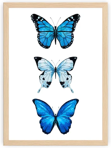 Miniatura 15 de Arte de pared de mariposas - Decoración de mariposas rosadas - Impresión artística de acuarela - 11 x 14 - Póster sin marco