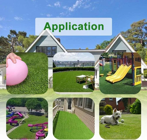 Miniatura 6 de Alfombra de césped artificial de lujo realista y gruesa, perfecta para interiores y exteriores (4 pies x 7 pies (28 pies cuadrados))