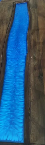 Miniatura 4 de Pigmento en polvo de mica "azul iridiscente" de 153g/5.4oz (Epoxi, pintura, color, arte) Black Diamond Pigments