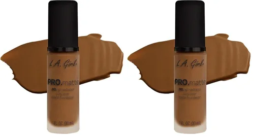 Miniatura 15 de L.A. Girl PRO.Matte Foundation, Sand GLM678 (Paquete de 2)