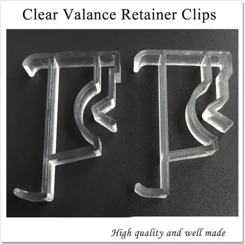 Miniatura 5 de Clips de cenefa de 2 pulgadas para persianas horizontales de madera o madera sintética (6 piezas)