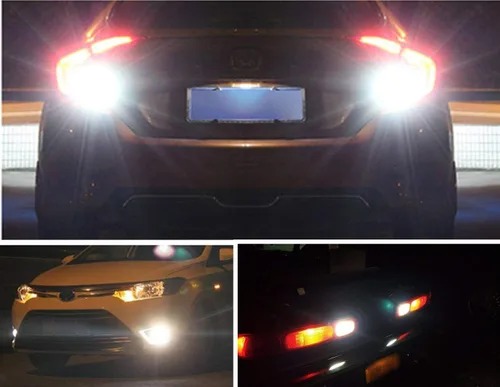 Miniatura 6 de Bombilla LED 1157 blanca, bombilla LED Bay15d 12V 5W, DC10-30V 6000K 800 lm para luz de cola/freno, luz de respaldo, para coche, RV, remolque