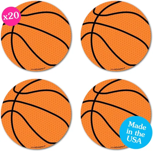 Miniatura 9 de Big Dot of Happiness Nothin' but Net – Baloncesto – Decoraciones DIY Baby Shower o Cumpleaños Elementos esenciales para fiestas grandes – Juego de 20