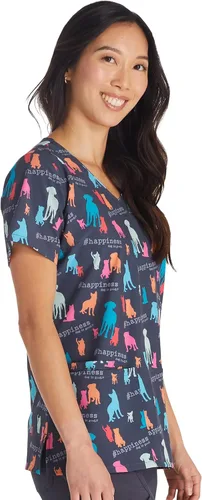 Miniatura 4 de Tooniforms TF614 - Top con cuello en V