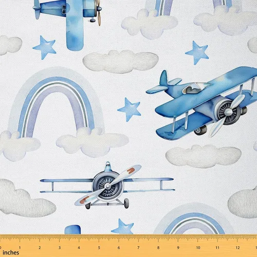 Miniatura 12 de The Yard - Tela de hongos con forma humana de The Yard Moon Star Galaxy Starry Sky DIY Craft Hobby Tela por Yard Cool Purple Ombre Geométrico Líneas