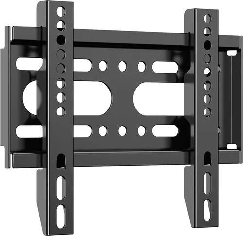 Nuyoah Soporte de pared para TV de perfil bajo y fijo para televisores y monitores de pantalla plana de 14 a 43 pulgadas y hasta 55 libras, soporte