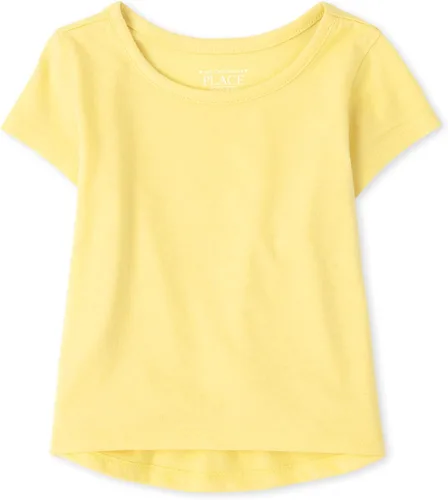 Miniatura 8 de The Children's Place Camiseta básica de capas para bebés y niñas pequeñas