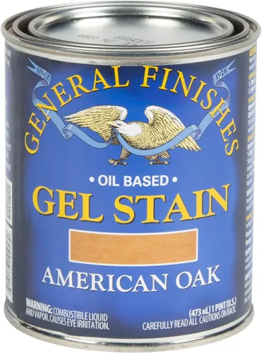Miniatura 40 de General Finishes - Tinte en gel base de aceite, 1 cuarto de galón, cereza georgiana Georgian Cherry