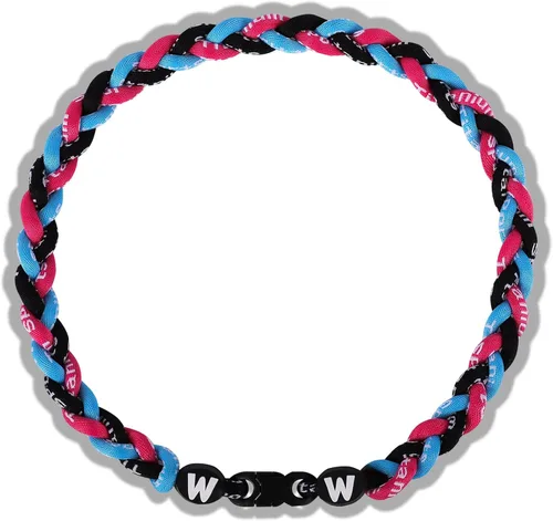 Miniatura 11 de Willtok Collar de béisbol prémium de 18 pulgadas con cuerda trenzada de nailon con diseño Tornado
