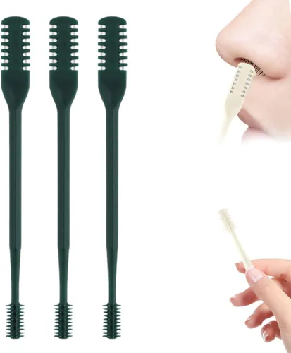 Miniatura 12 de Cortador de Vello Nasal Mejorado 2025, Herramienta Profesional 2 en 1 para Quitar Vello de Fosa Nasal, Cuchilla Afilada y Segura de Doble Cara