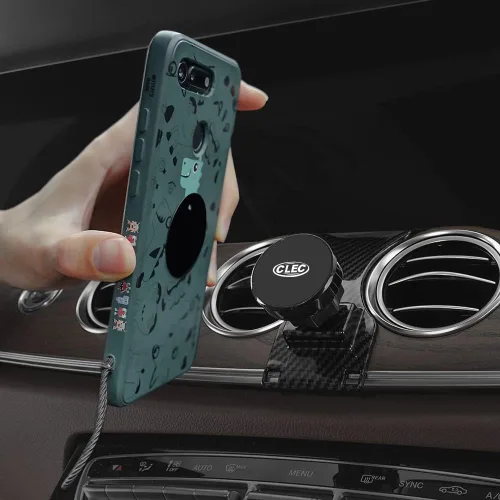 Miniatura 4 de BEERTE Fuerte soporte magnético para teléfono de automóvil para Mercedes Benz Clase E 2016-2023 E300 E200 E260 E220d, Benz Clase CLS 2018-2023