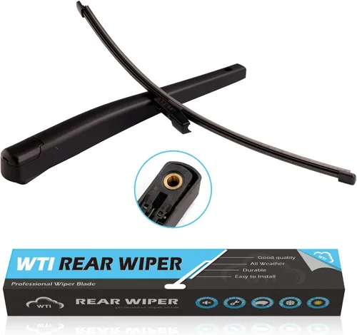 Miniatura 8 de WTI Juego de brazo y escobillas para limpiaparabrisas trasero Compatible con Ford Edge 2007-2014 / Compatible con Lincoln MKX 2007-2014 SUV Conjunto