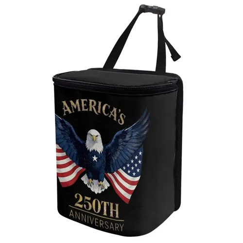 Miniatura 11 de Basurero para automóvil con tapa, bolsa de basura para colgar del automóvil, a prueba de fugas, portátil, papelera, sedán, accesorios