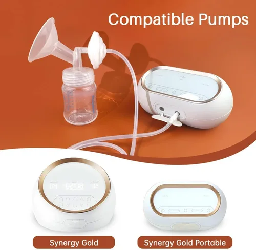 Miniatura 2 de PumpMom - Tubo de repuesto para extractor de leche eléctrico Spectra Synergy Gold dual y portátil, sin BPA, repuesto Spectra SG de doble potencia
