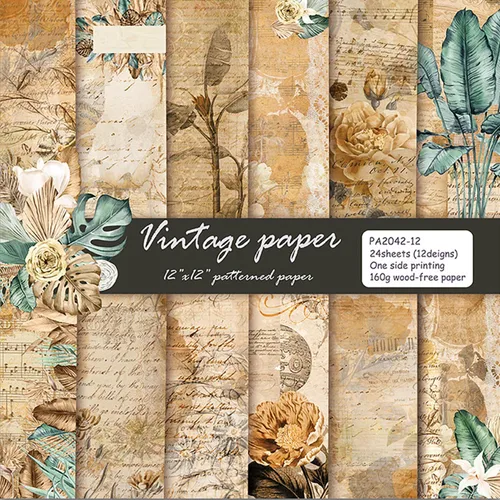 Miniatura 31 de YASMEN Bloc de papel para álbum de recortes de Navidad, 6 x 6 pulgadas, cartulina de una sola cara para hacer tarjetas, diarios, planificador