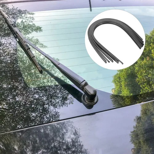 Miniatura 8 de 5 pares de tiras adhesivas universales de goma para limpiaparabrisas sin hueso, repuestos para limpiaparabrisas sin marco, recambios universales