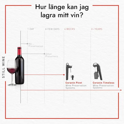 Miniatura 6 de CORAVIN Aguja de vertido rápido atemporal – Conserva el vino durante años – Reemplazo de aguja para sistema de conservación de vino atemporal – Se