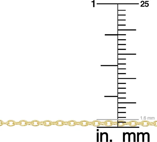 Miniatura 18 de Kooljewelry Collar de plata de ley u oro amarillo sobre plata de ley para mujer (0.047 in, 0.063 in o 0.083 in)