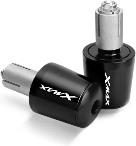 Miniatura 5 de Motorcycle Motorcycle Grip Handle Bar Ends Handle Bar Grips Cap Anti Vibration Plug for XMA-X Xmax 125 250 300 400 X-MAX400 XMAX300 Handle end Black
