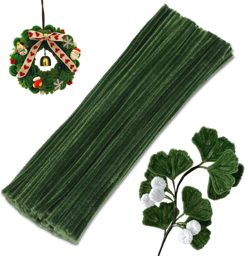 Miniatura 27 de 100 Piezas Limpiapipas Morados, Limpiapipas para Manualidades DIY Artes y Artesanías Decoraciones, Tallos de Chenilla (Morado)