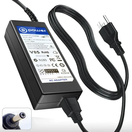 Cargador T-Power de 19 V para ASUS de doble banda RT-N66U RT-N65U RT-AC66U RT-AC68U RT-AC68W RT-AC68P RT-AC68R N750 N900 AC1750 AC1900 Gigabit Wi-Fi