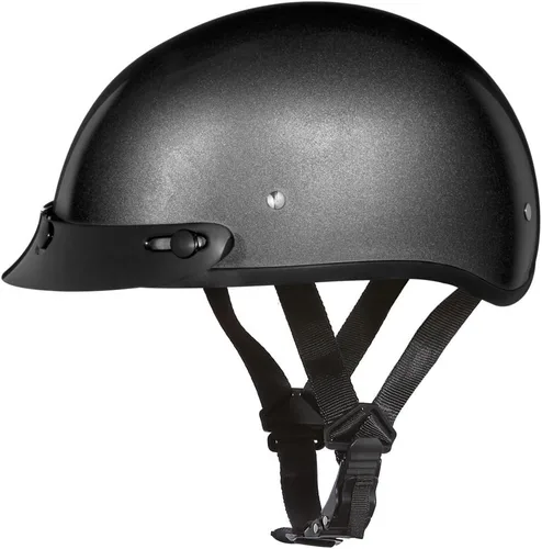 Miniatura 11 de Casco de Motocicleta Medio Casco - Ligeros y Elegantes, Aprobados por el Departamento de Transporte (DOT) para Adultos - Perfectos para Hombres