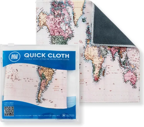 Miniatura 14 de Quick Cloth - Paños de limpieza de lentes de microfibra de 8 x 8 pulgadas, astrología, 1 paquete con funda, limpiador de lentes de doble cara