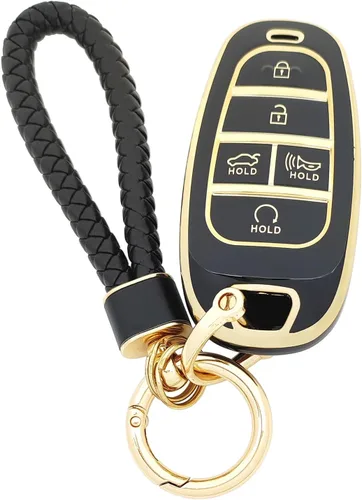 Miniatura 50 de Funda para Llavero de Coche Llavero Funda de Llave de TPU Suave Carcasa de Protección Portallaves Accesorios