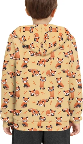 Miniatura 5 de Sudaderas con capucha unisex para niños, con bolsillos frontales, para otoño e invierno, atlética, de manga larga, sudadera con capucha de 6 a 16