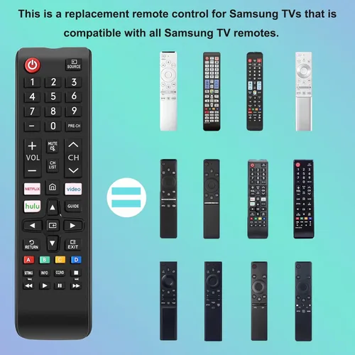 Miniatura 2 de Mando a distancia universal para todos los mandos de TV Samsung Compatible con todos los modelos de televisores Samsung LCD LED HDTV 3D Smart TV